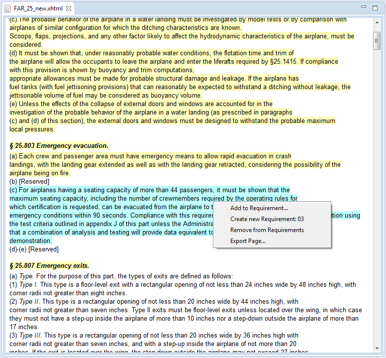 'Markup Editor' view