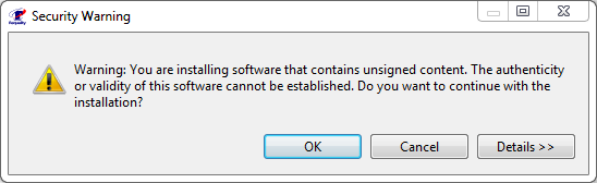 Unsigned content warning